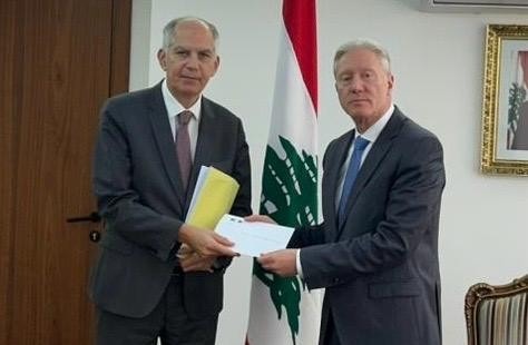 رجّي  استقبل سفير فرنسا لدى لبنان